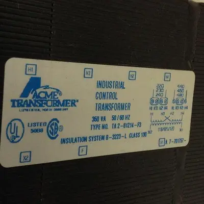 USED ACME TRANSFORMER TA 2-81214-F3