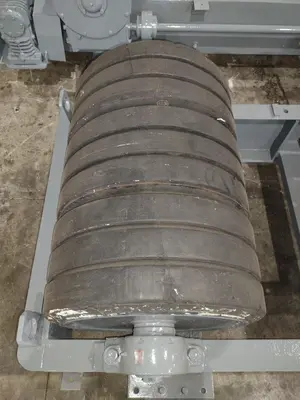 120 TON (240,000 LBS) RANSOME PANDJIRIS POWERED TANK TURNING ROLLS, POWER & IDLER: STOCK #23143