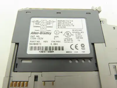 Allen Bradley 1734-IE2V Point I/O 2Pt Analog Input Module 24VDC Ser C
