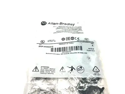 NEW ALLEN-BRADLEY SER. A WHITE LED CONTACT MODULES W/ METAL LATCH