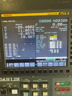 2022 DAH LIH MCV-1200A CNC Machining Centers, Vertical CNC Machining | Machinery Management (7)