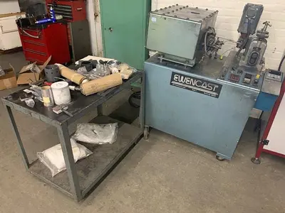 5987-180 Ewencast Continuous Casting Machine, Model Micro Caster