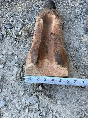 Used AFTERMARKET 5-3/4" DIAMETER "SHORT" CHISEL BIT Tool Bits Pennsylvania US | East West Machinery & Drilling #1417165