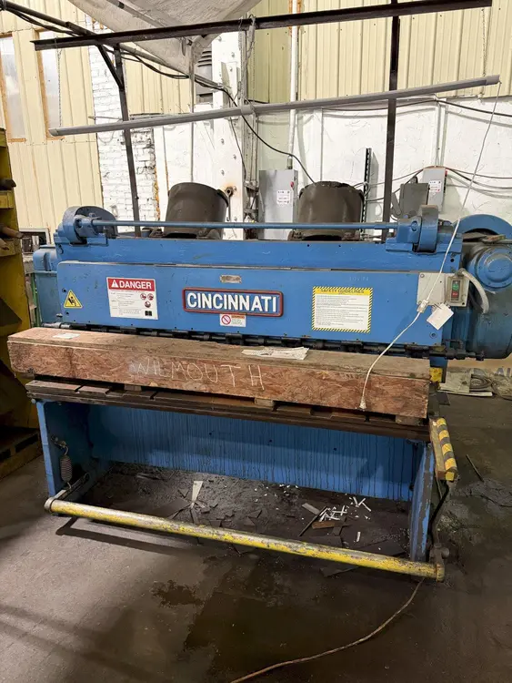 Used CINCINNATI 1406 Power Squaring Shears (Inch) Ohio US | G-2000, Inc. #1475862
