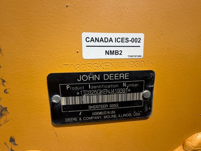Used 2022 JOHN DEERE 325G Skid Steer Loaders Oklahoma US | OT Truck & Tractor Sales #1383488