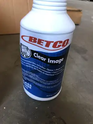 BETCO Clear Image 192 19212-00 Glass & Surface Cleaner ; 1qt -NIB of 12