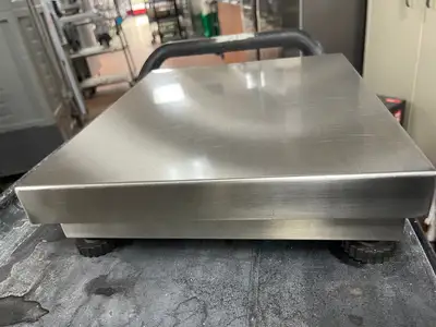 Used Brecknell Used Brecknell 6720U POS Retail Checkout 15lb Stainless Deli Grocery Scale Food Scales Illinois US | Falcon Restaurant Supply #1375681