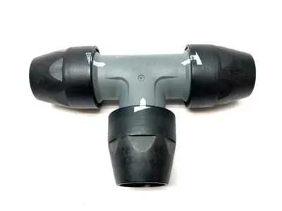 USED AIRNET EQUAL TEE PIPE SOCKET FITTING DN40 1-1/2"