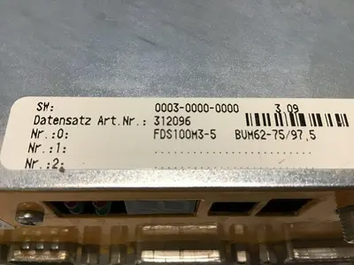 USED BAUMULLER BUS6-VC-AC-0069