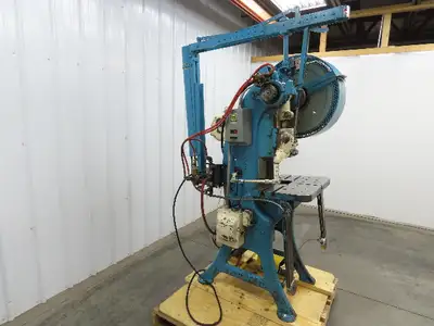 L&J No 2 Mechanical OBI Punch Press 18 Ton 2" Stroke 5-1/2" Throat 1.5Hp 3Ph