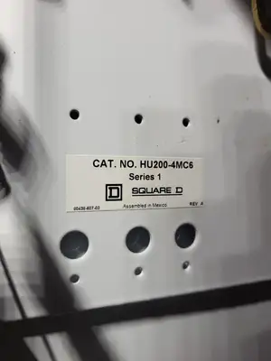 USED SQUARE D MODEL 6