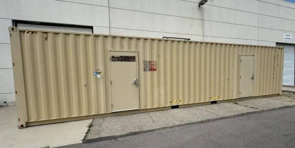 Podtronix C1D1 Extraction Lab POD Clean Room Shipping Container 40ft Office UL