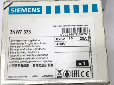 New | in-Stock Siemens 3NW7333 Fuse Accessories Michigan US | Maverick Industrial Sales #1398733