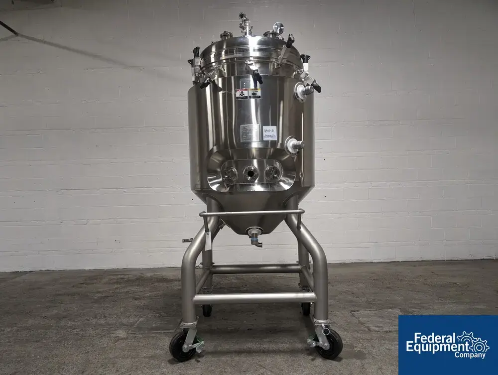 USED A&M Process 500 Liter A&B Process Receiver Tank, 316 S/S, 44/150#