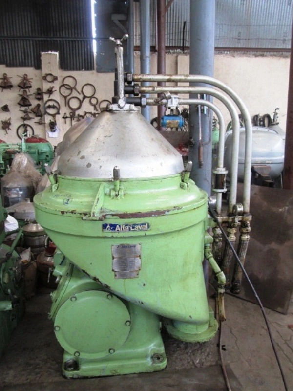 (2) Alfa-Laval FOPX 613 TFD-24-60 oil purifiers, SS.