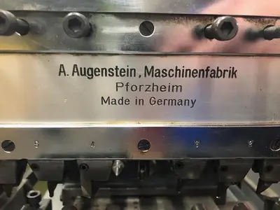 2981-385 A. Augenstein (GERMANY)6-Position Cylindrical, Pen, Tube Duplicating Engraving