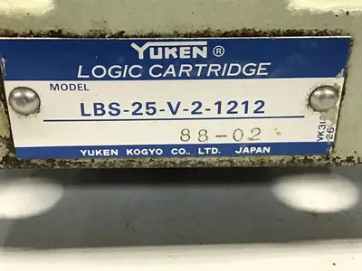 USED YUKEN LBS-25-V-2-1212