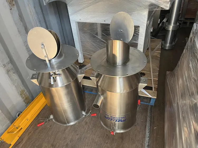 Used PNEU-CON PNEUMATIC CONVEYING, INC. SC-2000PR3C-TE-VS-SS Pneumatic Conveyors California US | Machinery & Equipment #136849