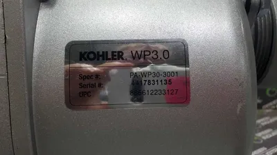 USED KOHLER WP3.0