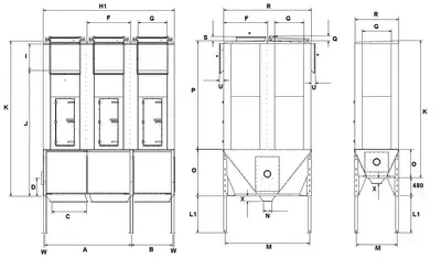 NFSZ3000 | Nederman | Dust Collectors