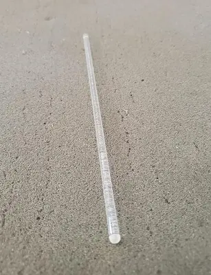 8IN. GLASS STIRRING ROD