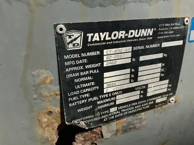 USED 2007 TAYLORDUNN ET03048