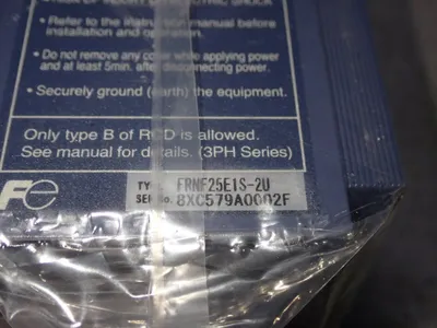 New | in-Stock FUJI ELECTRIC FRNF25E1S2U Power Inverters | HGR 24 #747665
