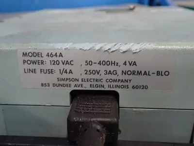 Used SIMPSON ELECTRIC 464A Digital Multimeters Ohio US | HGR 24 #895400