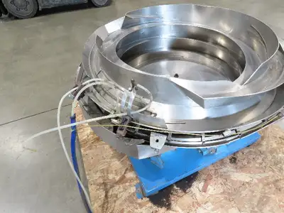 Vibratory Parts Feeder 38" Stainless Bowl 115V