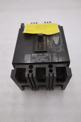 WESTINGHOUSE EHB3015L 3 POLE 15 AMP 15A  480V CIRCUIT BREAKER STK CC244