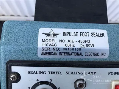 Used _UNKNOWN_ _UNKNOWN_ Impulse Sealers California US | Star Industries #1255162