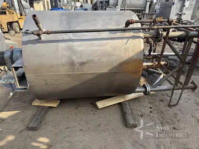 Used 1988 CUSTOM METALCRAFT INC _UNKNOWN_ Jacketed Tanks California US | Star Industries #1254603