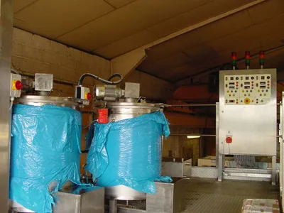 110 L S/S Electr. Heated Jacketed Jacketed Cooker Tank