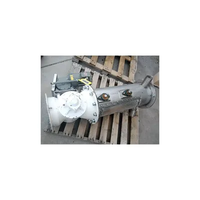 Used 10x12 Semco Rotary Valve with Receiving / Mixing Bin