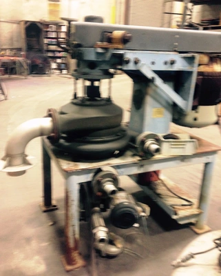 Dorr-Oliver BH-14 nozzle centrifuge, 316SS rotor.