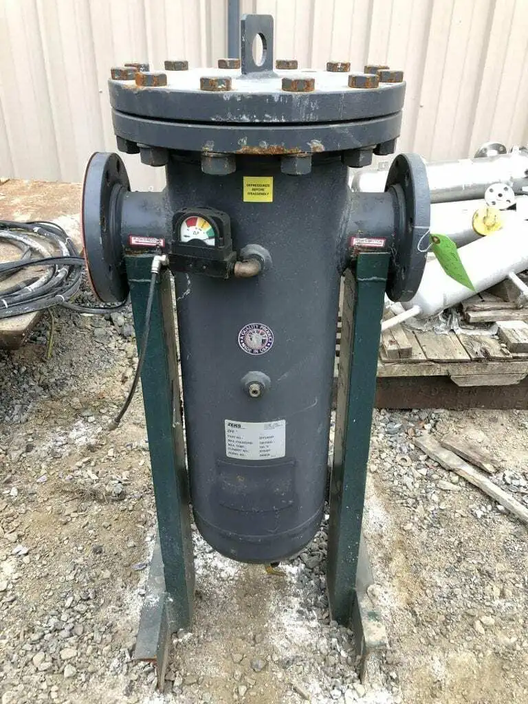 ZEKS ZFF2400P Flanged Compressed Air Filter 150PSIG 150°F