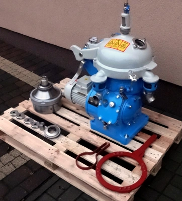 (2) Alfa-Laval MAB 104B-24-60 oil purifiers, SS.