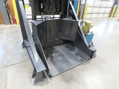 Essex Rise Hydraulic Tote Dumper 1yd Hopper Box Tipper 5000Lb 5Hp 460V