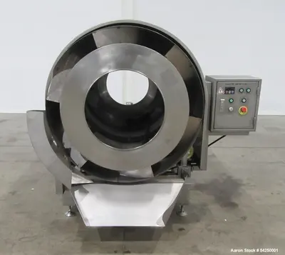 Used Shanghai Junyu JYC-500 Coating Drum for Sale – Stainless Steel, 1.5 HP Moto