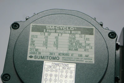 New | in-Stock SM-Cyclo M0T06355 A.C. Motors California US | Davliegogo LLC #1705561
