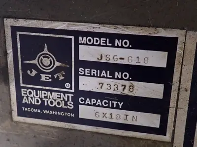 USED JET EQUIPMENT AND TOOLS JSG618