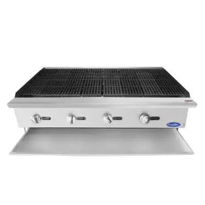 New | in-Stock Atosa New Atosa ATRC-48 HD 48" Countertop Gas Radiant Broiler with Total 140,000 BTU Broilers Illinois US | Falcon Restaurant Supply #1375219