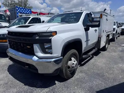 Used 2021 CHEVROLET SILVERADO 3500HD Service & Utility Trucks Florida US | Truck and Van Outlet #1509247