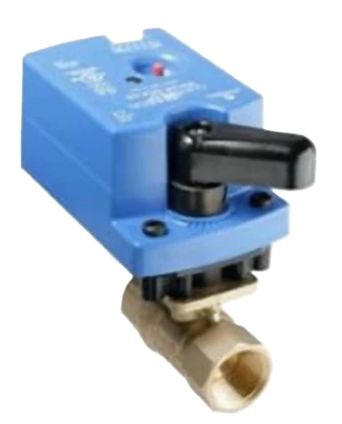 Johnson Controls VG1241AD+9T4AGA 2-Way 1/2" Forged Brass Ball Valve, Cv 1.2 [New]