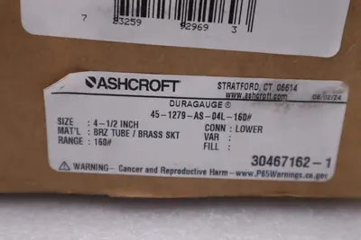 Used _UNKNOWN_ _UNKNOWN_ Temperature and Pressure Testers Pennsylvania US | Global Equipment International, LLC #1428840