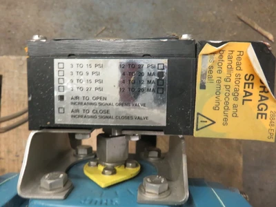 Dezurik 4" V-Ball Control Valve Style VPB , Unused Condition!