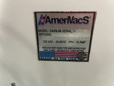 USED AMERIVACS CAVS30