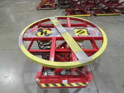 Southworth PP360-R4 Pallet Pal Positioner 1-Spring Level Loader Turntable 28"H