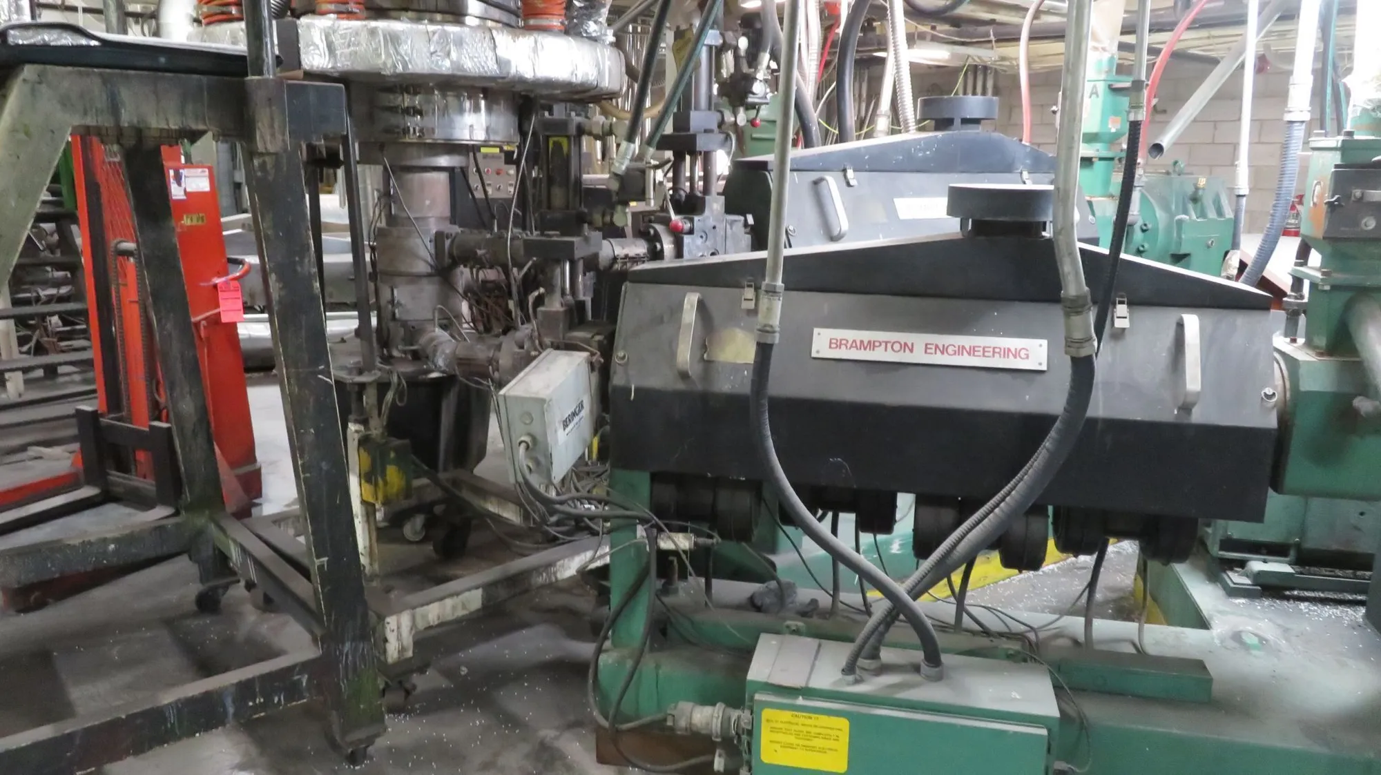 USED BRAMPTON ENGINEERING 3 layer blown film line