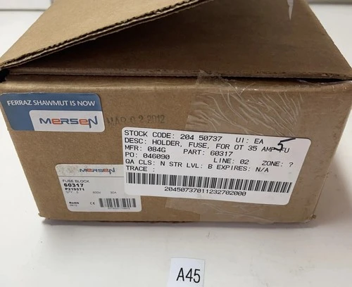 New | in-Stock Ferraz / Shawmut 60317 Miscellaneous MRO Indiana US | J&J Industrial Supply #511649